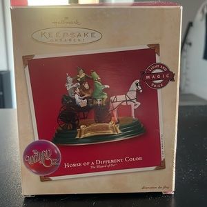 Wizard of Oz “Horse of a different color” ornament